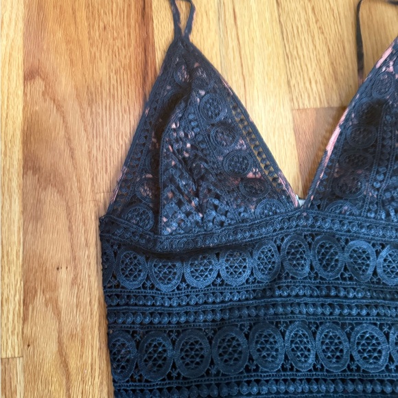 Charo ruiz black + Floral Lace Maxi Dress $650 - Picture 4 of 4